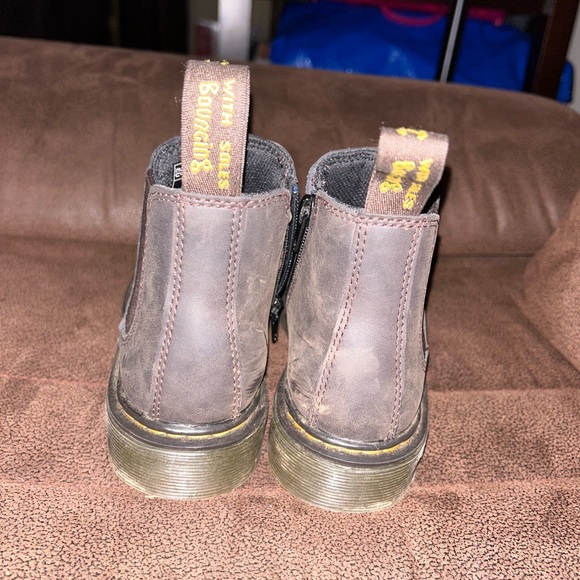 Authentic Used Dr. Martens Gaucho Boots Brown Size UK 1, US Boy2 US girl 3 EU 33 - Picture 5 of 7